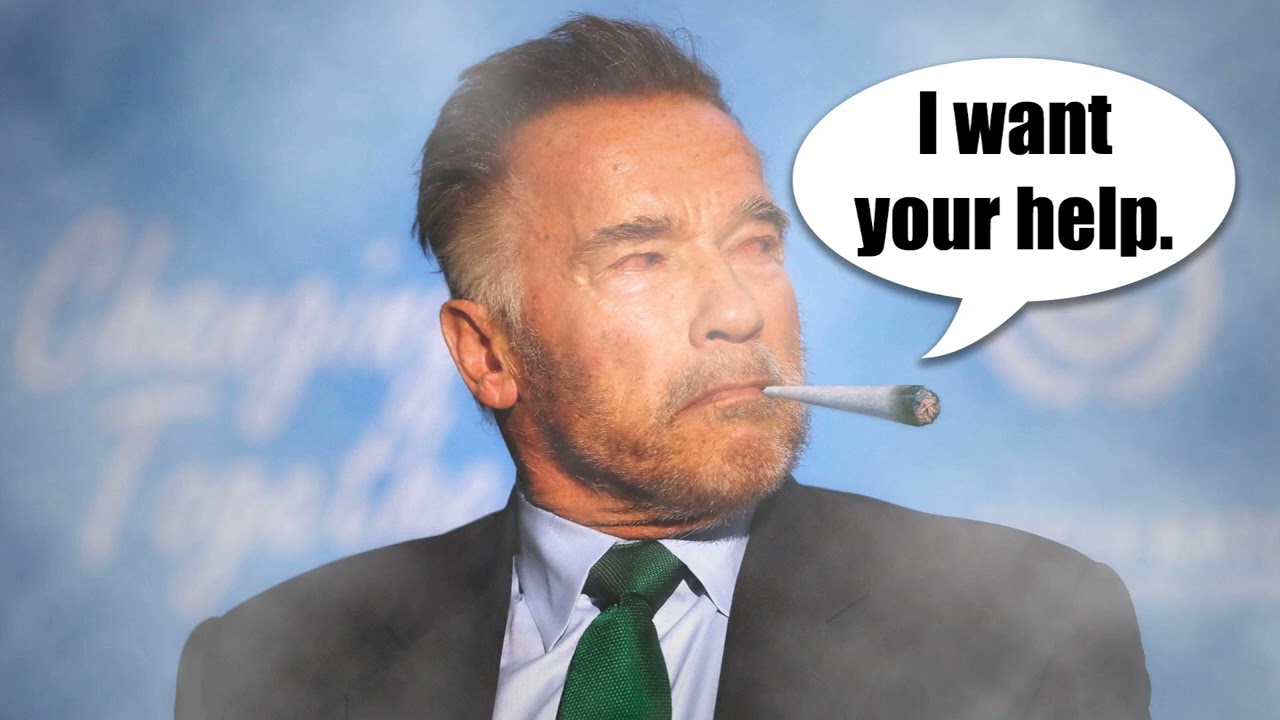 Arnold Smokes Too Much Weed