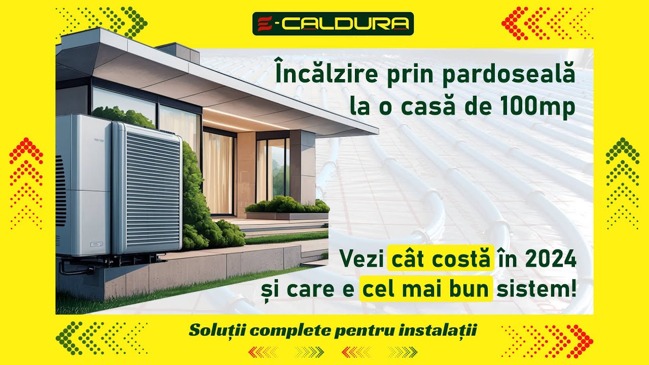 Cât te costă să instalezi încălzire prin pardoseală ♨️ la o casă de 100 mp în 2024 🏠