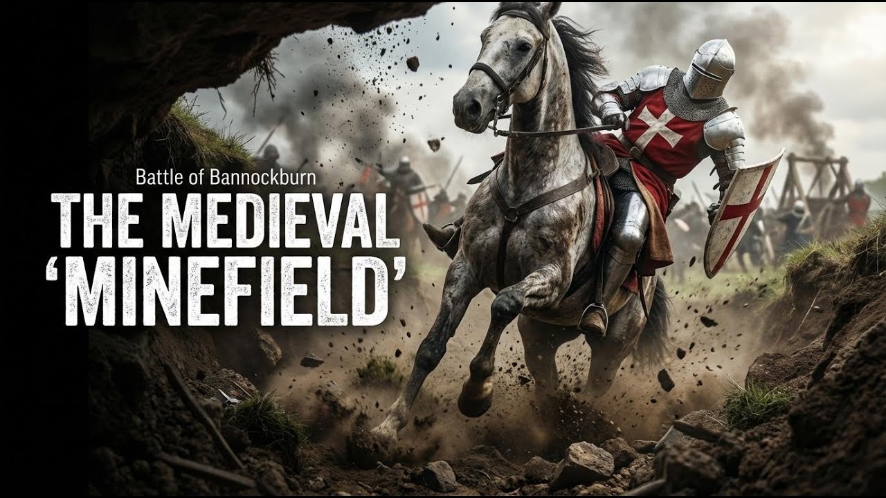 Bannockburn 1314: The Hidden Pits - How Secret Traps DESTROYED the English Cavalry