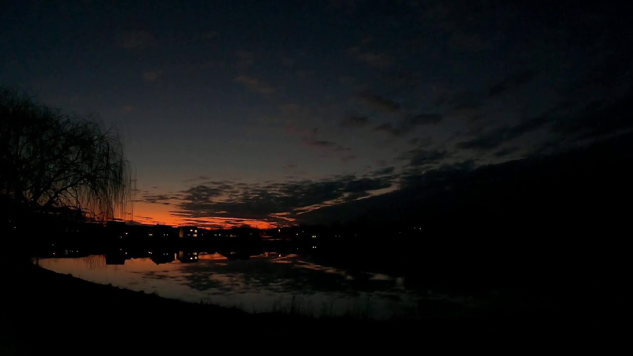Gorgeous lake sunset - Streaming Live from my #GoPro