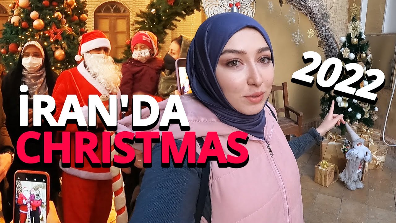 İRAN'DA CHRISTMAS-BURASI-PARİS DEĞİL İSFAHAN-JOLFA(COLFA)-İRAN'DA HRISTİYAN MAHALLESİ