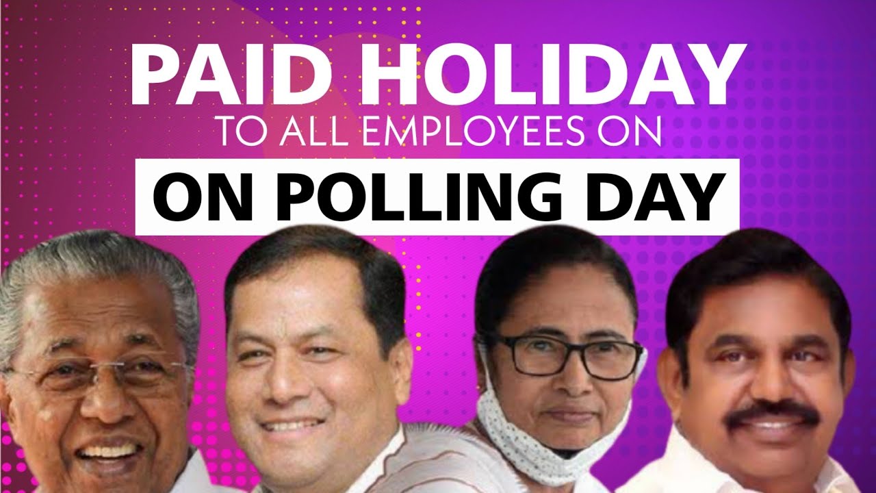 Grant of PAID HOLIDAY to Employees on Polling Day | DOPT Order