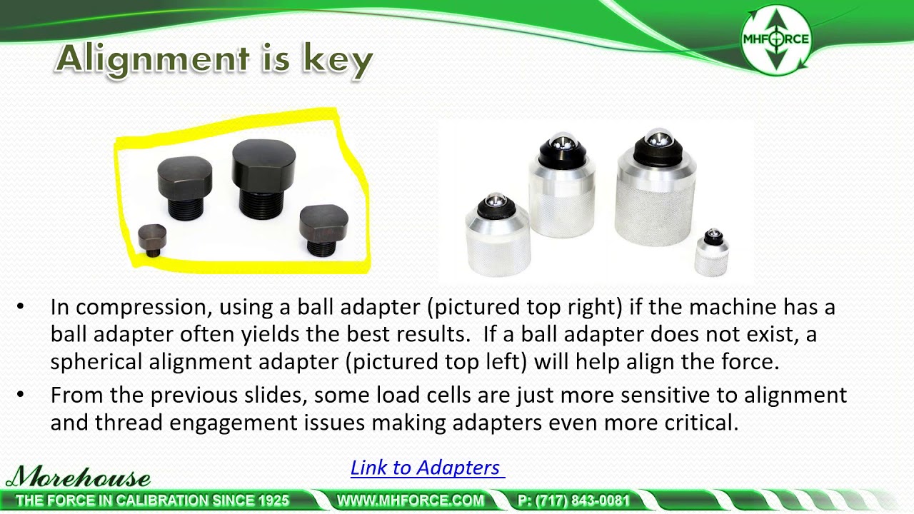 S beam Load Cell Calibration in Tension and Compression