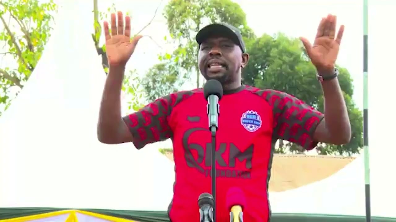MURKOMEN LAUNCHING A TOURNAMENT IN TRANZOIA COUNTY, PROMISING TWO MILLION FOR THE TWO WINNING TEAMS
