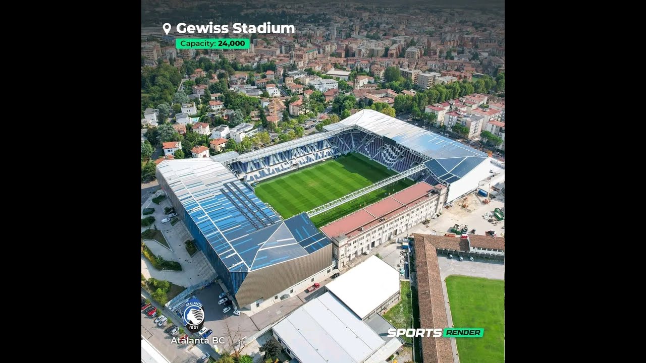 Lo stadio di Bergamo, sede delle partite casalinghe dell'Atalanta Bergamo’s stadium, the home