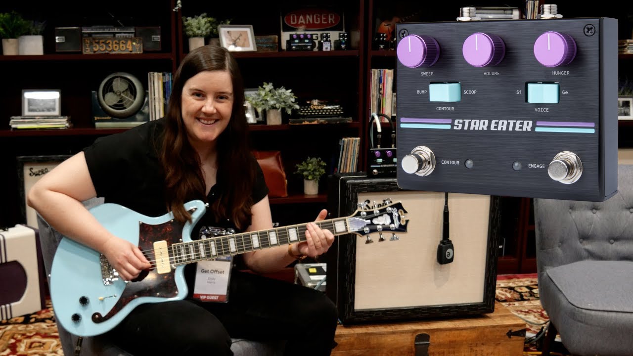 Pigtronix Star Eater Demo through a D'Angelico Premier Bedford and Supro Royale