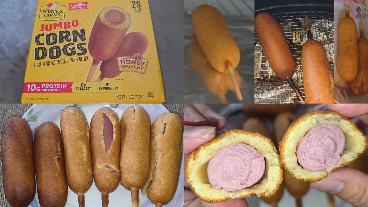 Costco Sale Item Review Foster Farms Jumbo Corn Dogs Chicken Franks in Honey Crunchy Batter
