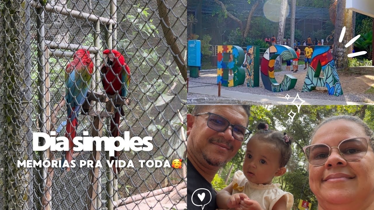  “Viajando com minha netinha: zoológico de João Pessoa + visita em Ingá | Vlog em família.” 