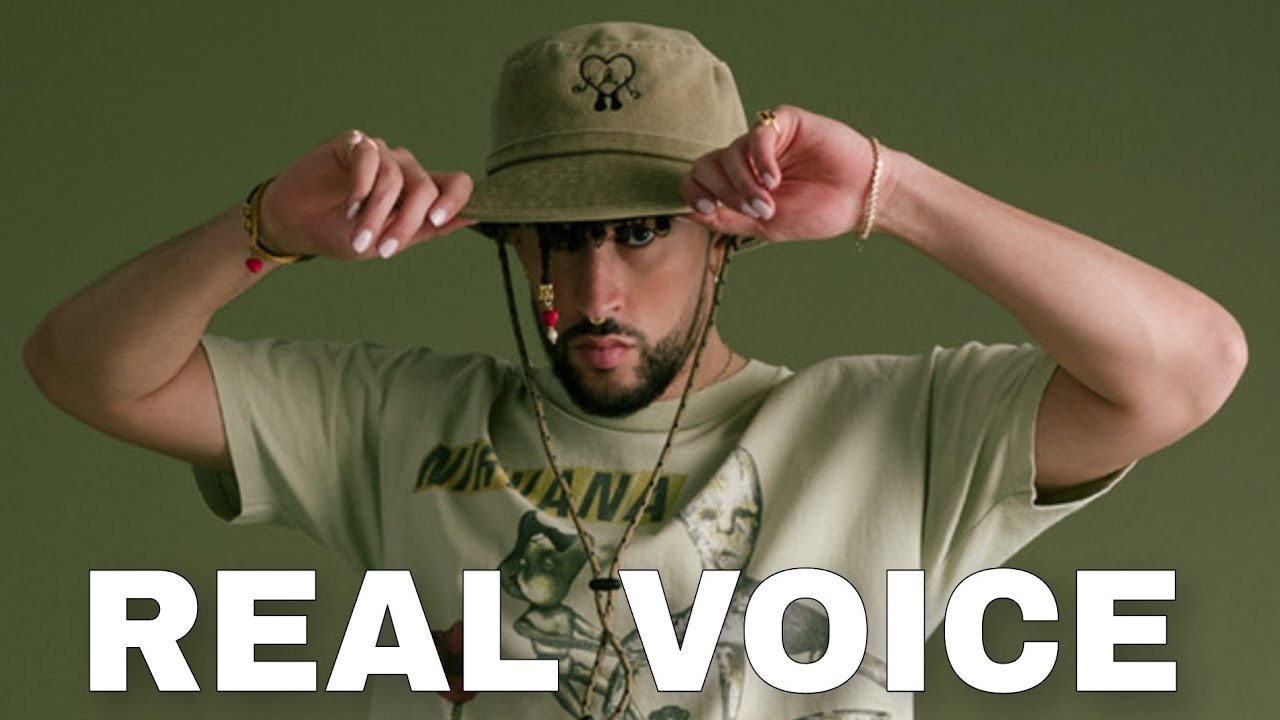 Bad Bunny Real Voice (No Autotune)