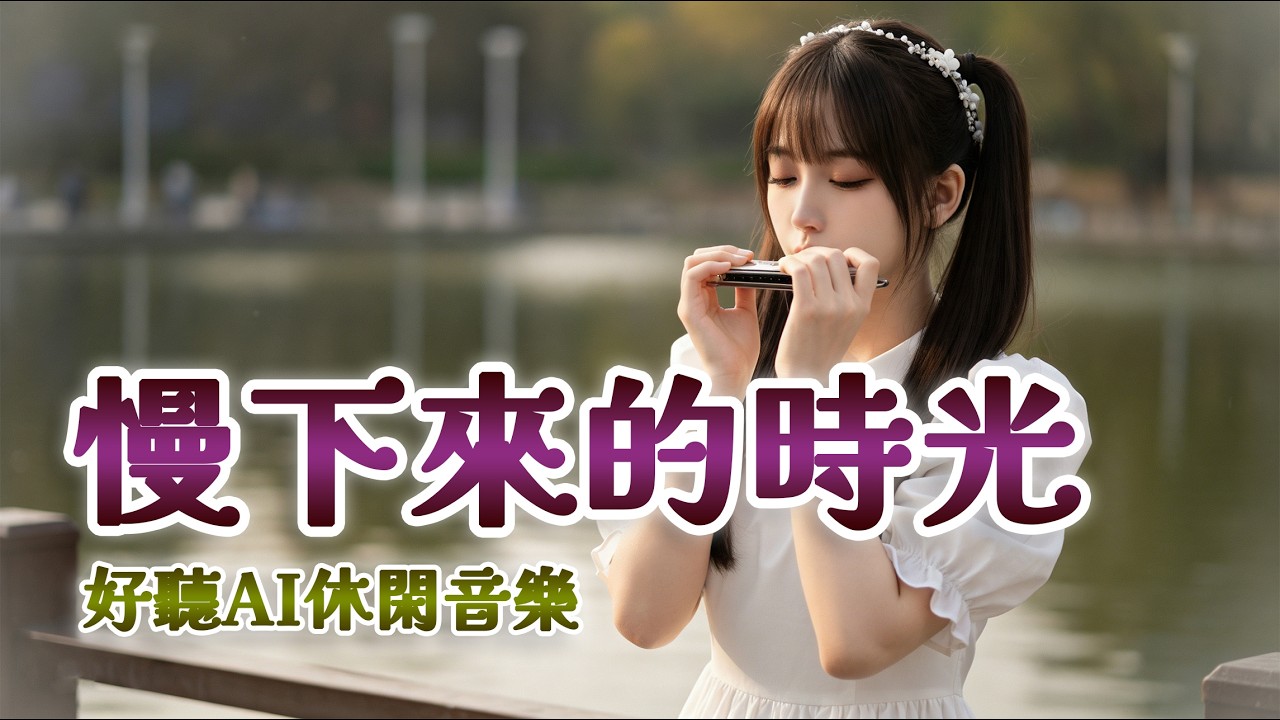 AI休閑音樂欣賞-「慢下來的時光」 「風還在 琴還在我還在 這片湖光裡慢慢釋懷」 #動態歌詞 #音樂 #推薦 #抖音 #chinesemusic