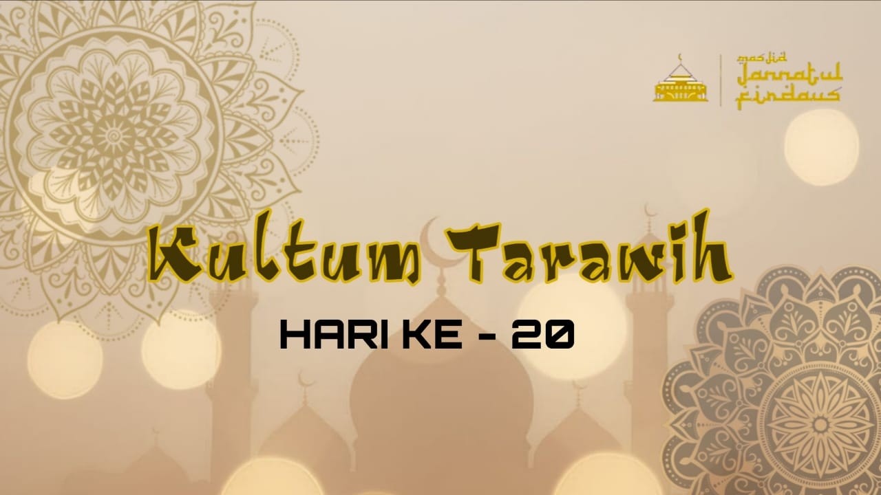 🔴[LIVE] KULTUM TARAWIH 