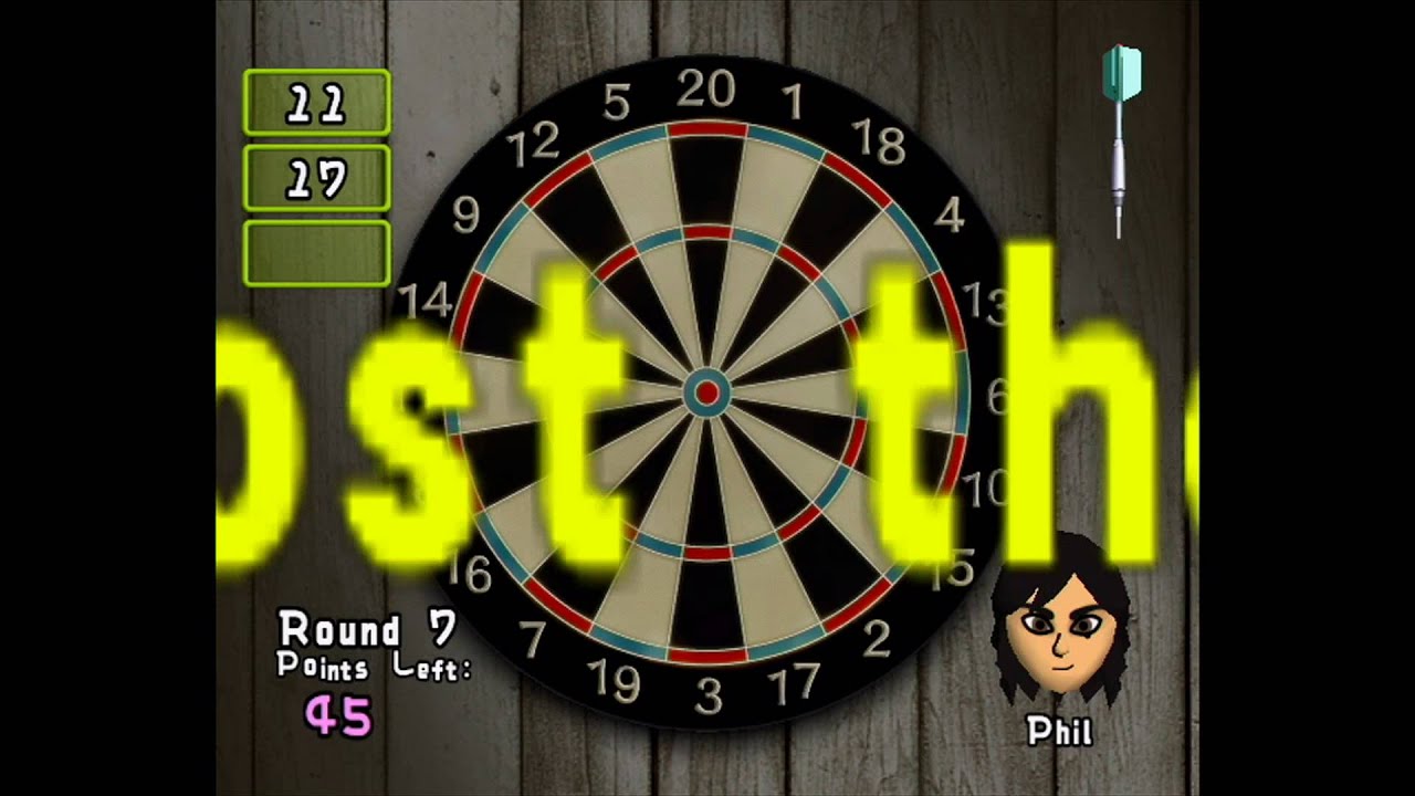 Wario Ware Smooth Move - Wii - Darts Gaming part 1