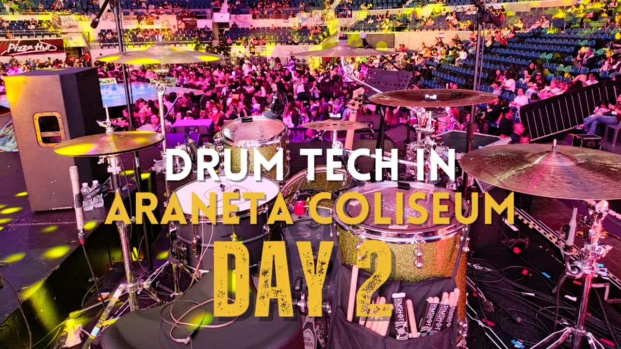 Drum Tech POV: Day 2 at SB19 Anniversary Celebration
