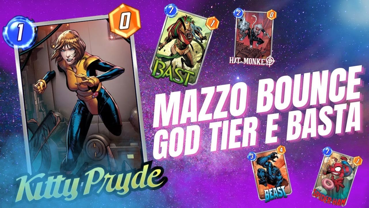 IL BOUNCE è L'UNICO MAZZO GOD TIER DEL MOMENTO - MARVEL SNAP ITA