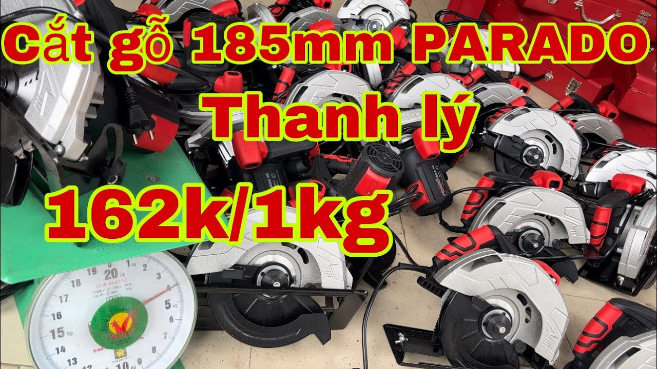 🔴🔴🔴Máy cắt gỗ 185mm công ty thanh lý rẻ kinh hoàng 160k/1kg tặng lưỡi cắt gỗ xịn
