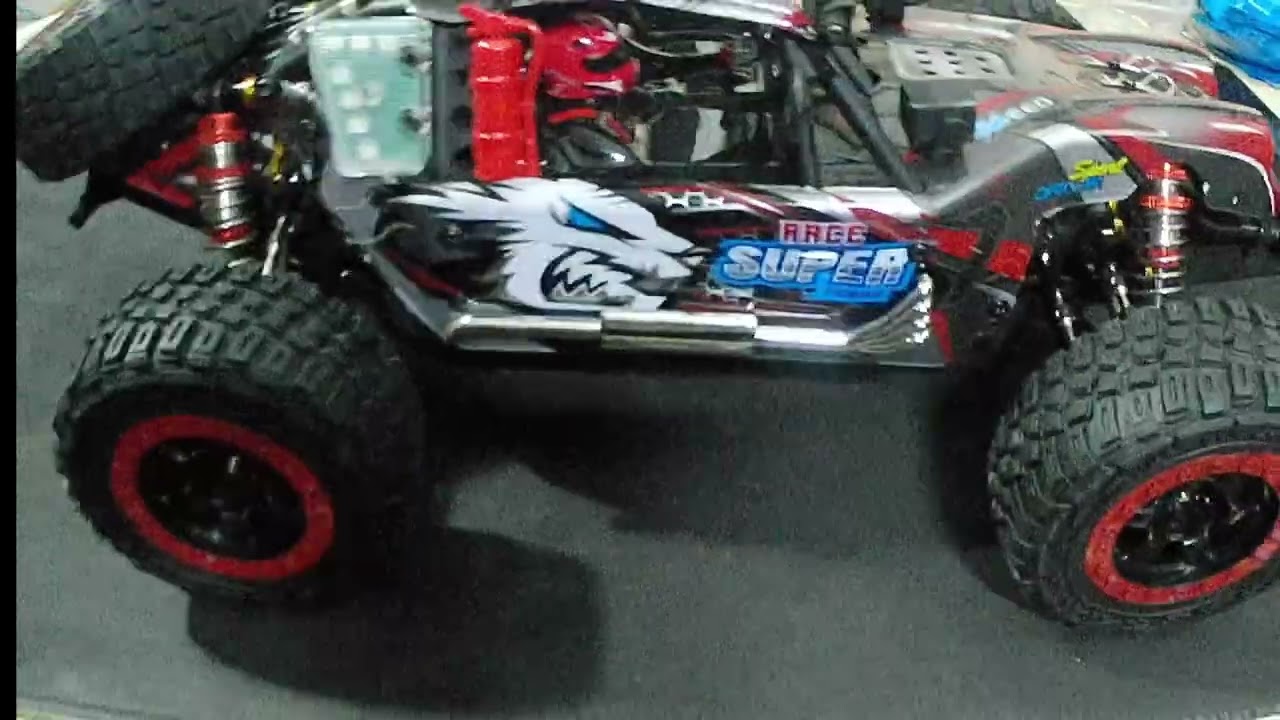 WLTOYS 🚀🔥 ¡LO MÁS NUEVO! BUGGY DESERT 124028 BRUSHLESS CON LUCES 💡🏁