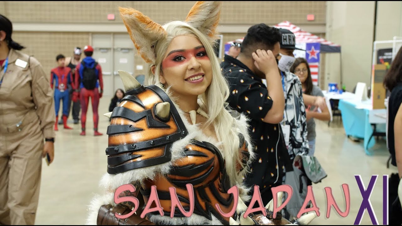 San Japan 2018 Anime Convention and Cosplay [4K]