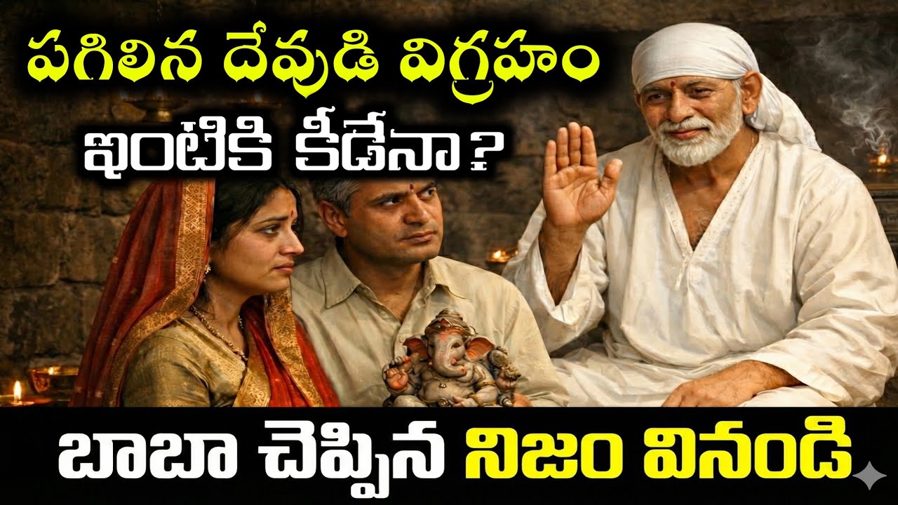 ఇంట్లో విరిగిన విగ్రహాన్ని పూజించవచ్చా|saibaba great message||ఈరోజు సాయి అమృత పలుకులు1447