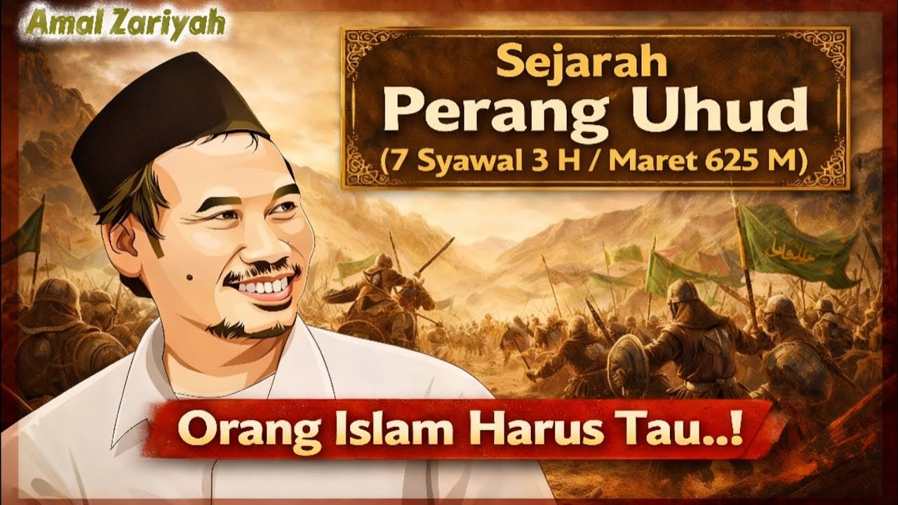 Sejarah Perang Uhud: Pelajaran Besar di Balik Ujian Kaum Muslimin || @amalzariyah-t7w Gus baha