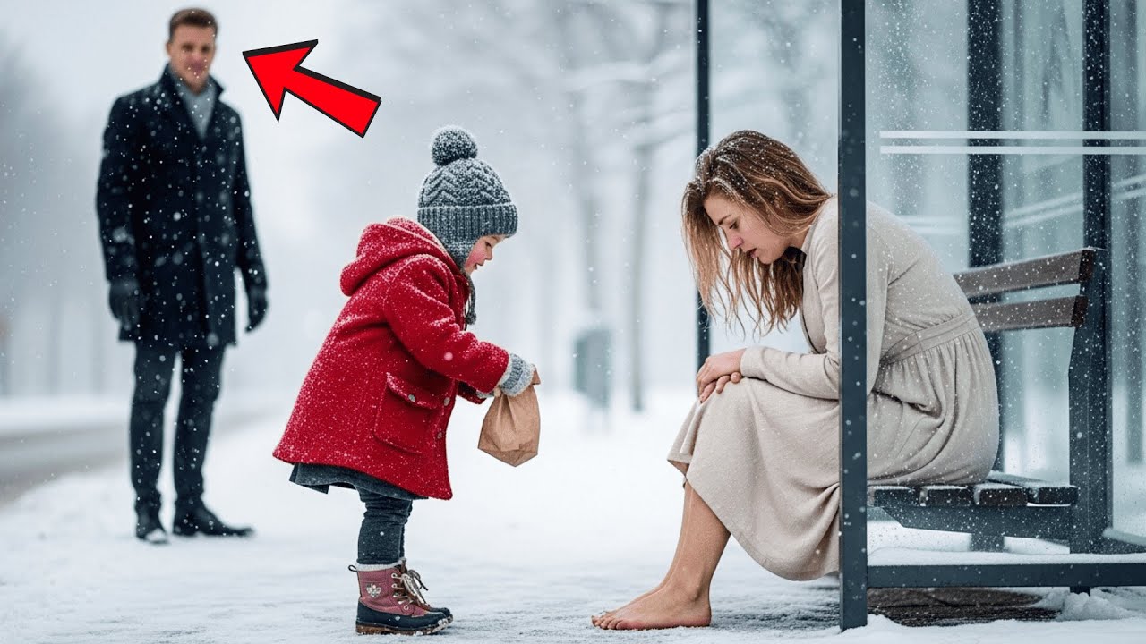 „Du Brauchst Ein Zuhause, Ich Brauche Mama“, Sagte Das Mädchen Zur Obdachlosen An Der Haltestelle