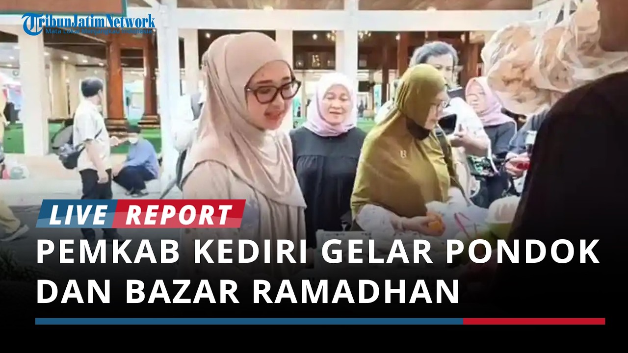 Pemkab Kediri Gelar Pondok dan Bazar Ramadan di Pendopo, Dorong Pertumbuhan Ekonomi Masyarakat