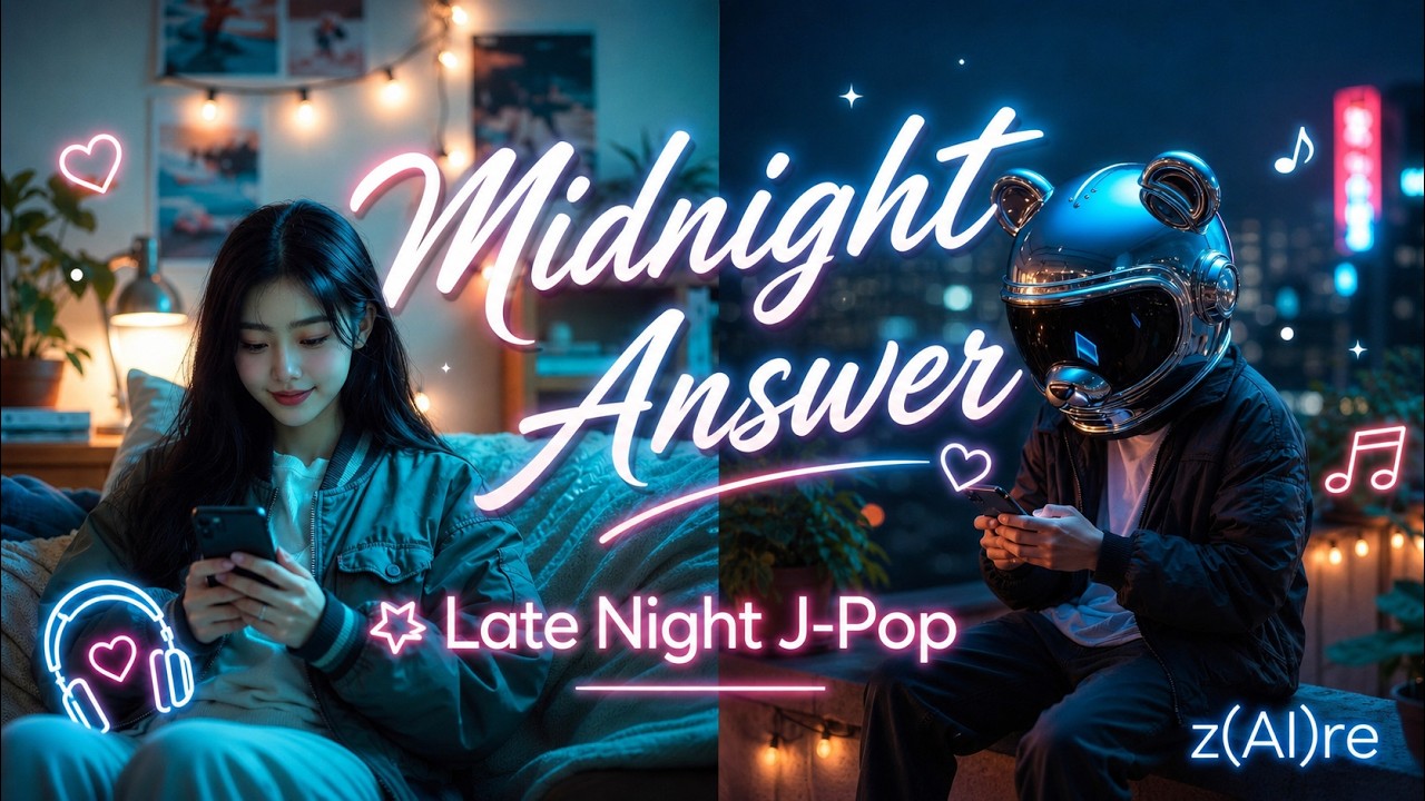 Midnight Answer – Emotional JPOP for Waiting at 3AM 🌙 | z(AI)re