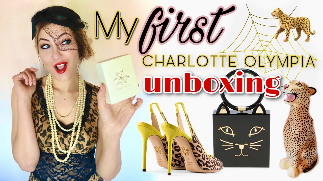 Why no one talks about Charlotte Olympia?! UNBOXING my first accessoire