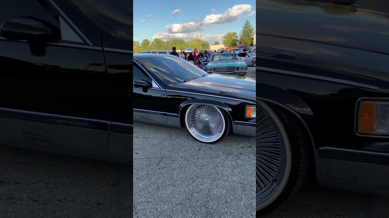 Clean Cadillac fleetwood on 24 inch wire wheels ‼️