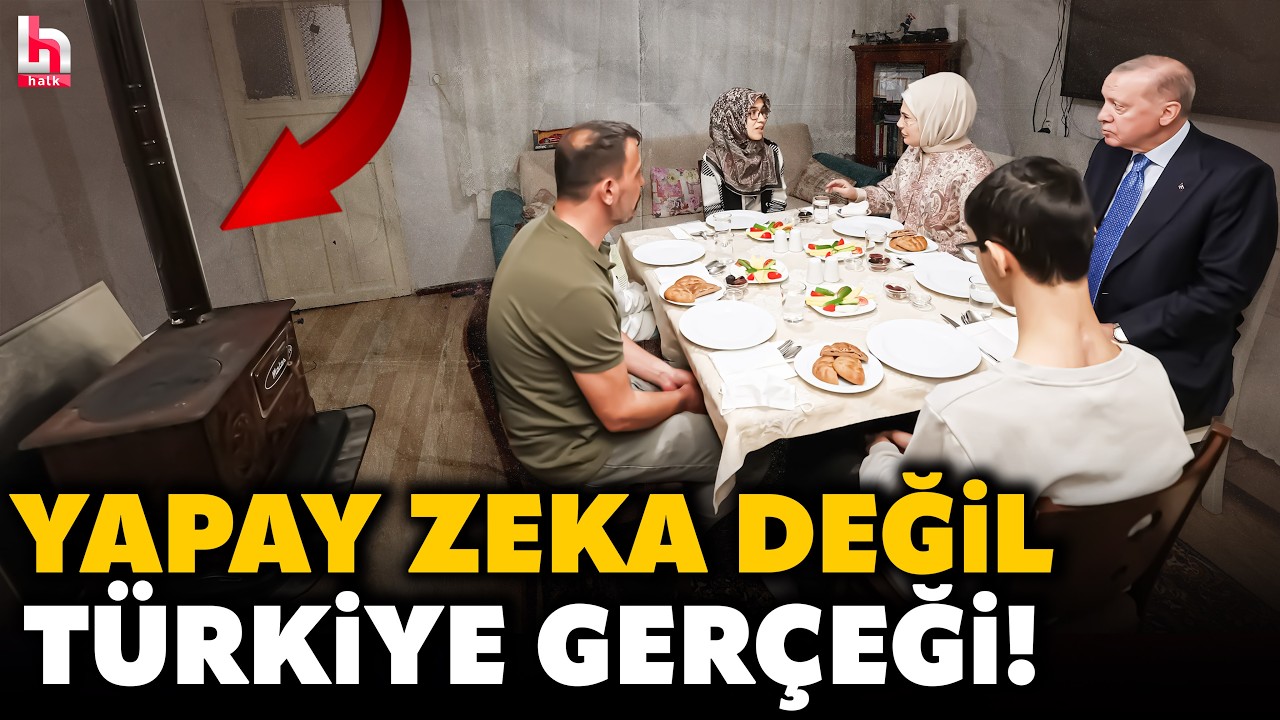 Erdoğan iftarını yoksul yurttaşın evinde açtı! Yayınlanan o fotoğraf sosyal medyayı karıştırdı!