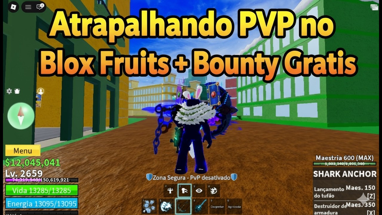Atrapalhando PVP no Blox Fruits + Bounty Gratis