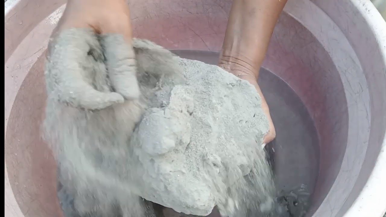 ASMR Relaxing silky smooth sand Hee sand full Dusty Dry paste silky smooth dipping crumble in 🌊🥶🏖️☀️
