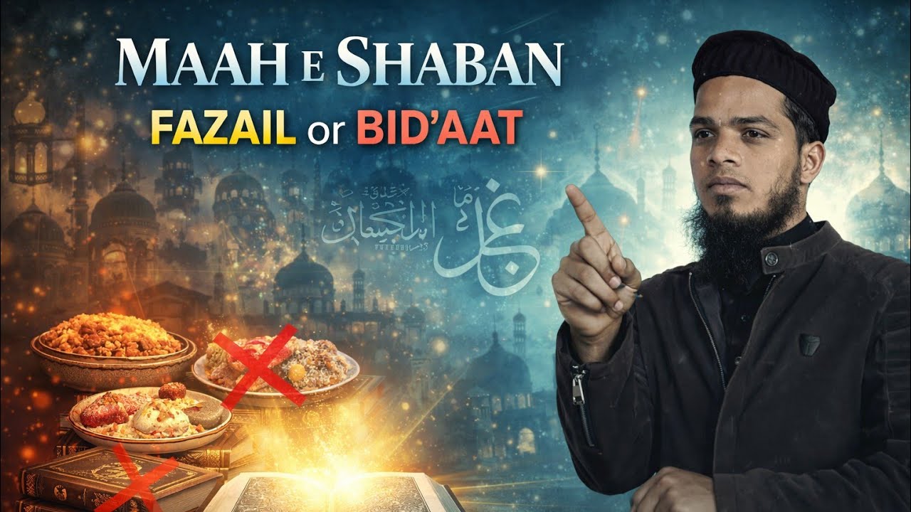 MAAH-E-SHABAN : FAZAIL or BID'AAT |HAFIZ FARUK SALAFI | Khutba e juma 