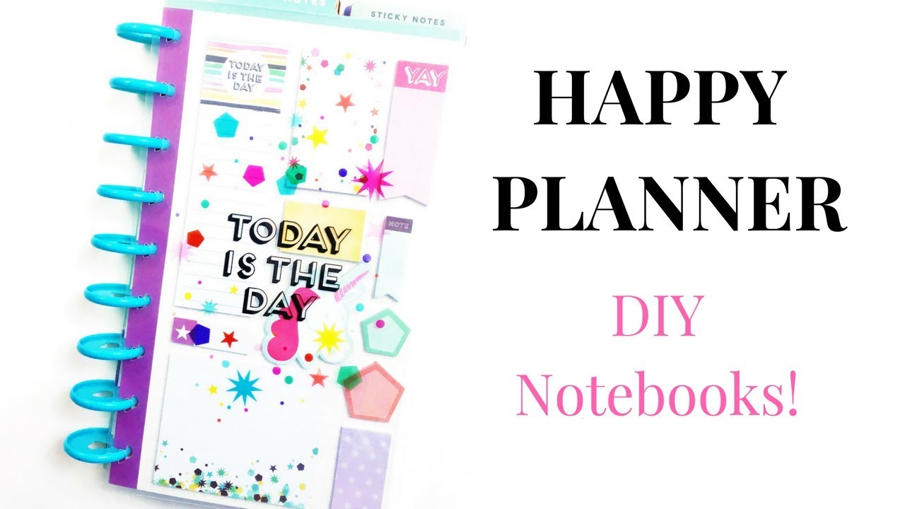 DIY Happy Planner Notebooks
