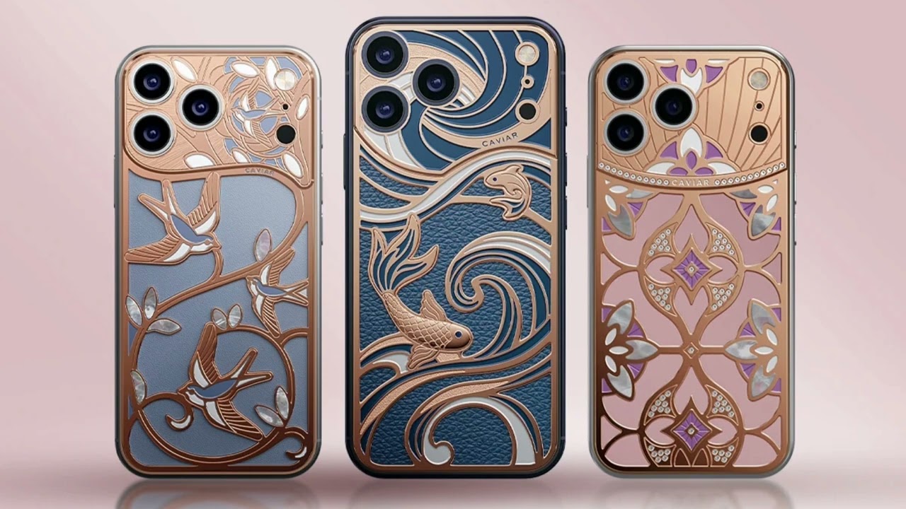 Caviar launches ultra-luxury iPhone 17 Pro Valentine’s collection adorned with gold and diamonds