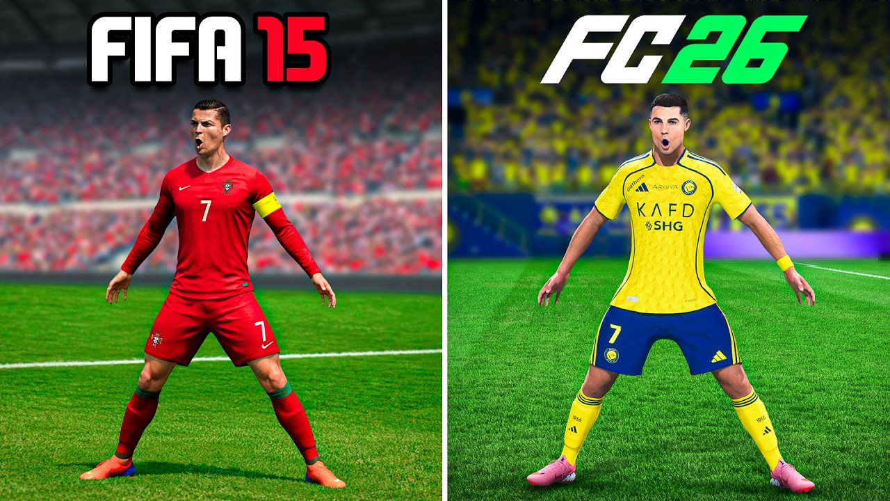 1 Ronaldo Siuuu In Every FIFA