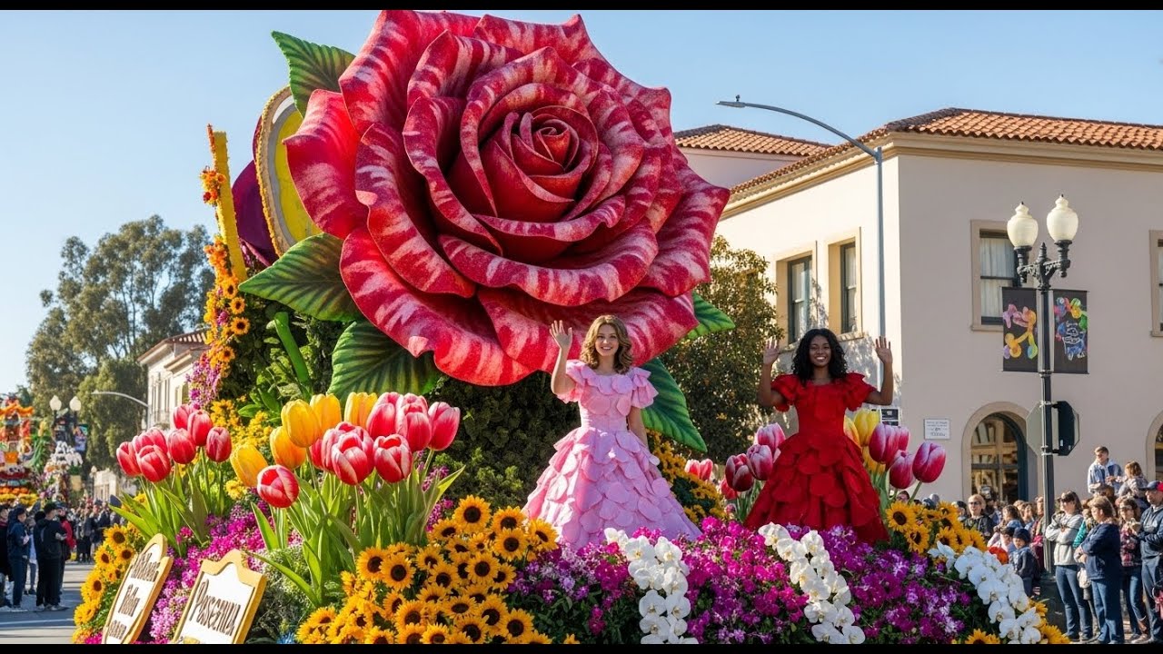 Rose Parade – Pasadena 2026 California: World-Famous Floral Floats & Craftsmanship