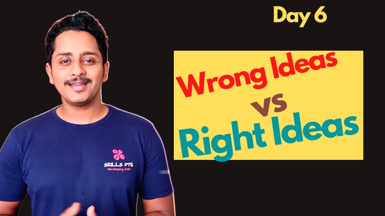 IELTS ESSAY DAY 6 : Right Idea vs Wrong Idea | Ideation tips | score 7 and above