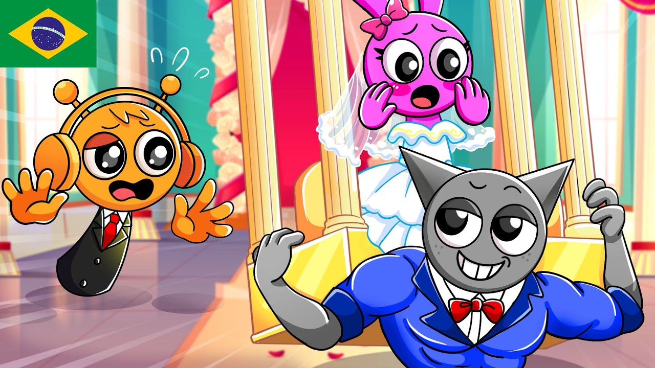 O amor de Pinki e Oren está FORA DE CONTROLE?! Animação Incredibox Sprunki