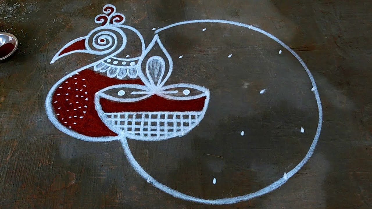 Diwali Special Kolam🌹Diwali 2033 Rangoli Designs🌹Diya Rangoli🌹Diwali Big Muggulu🌹Creative rangolis