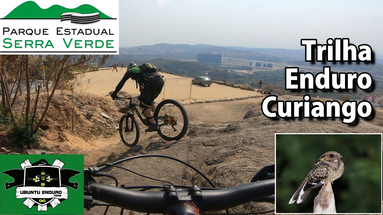 Trilha Enduro CURIANGO, no Parque Estadual Serra Verde em Belo horizonte. Ubuntu BikePark Público