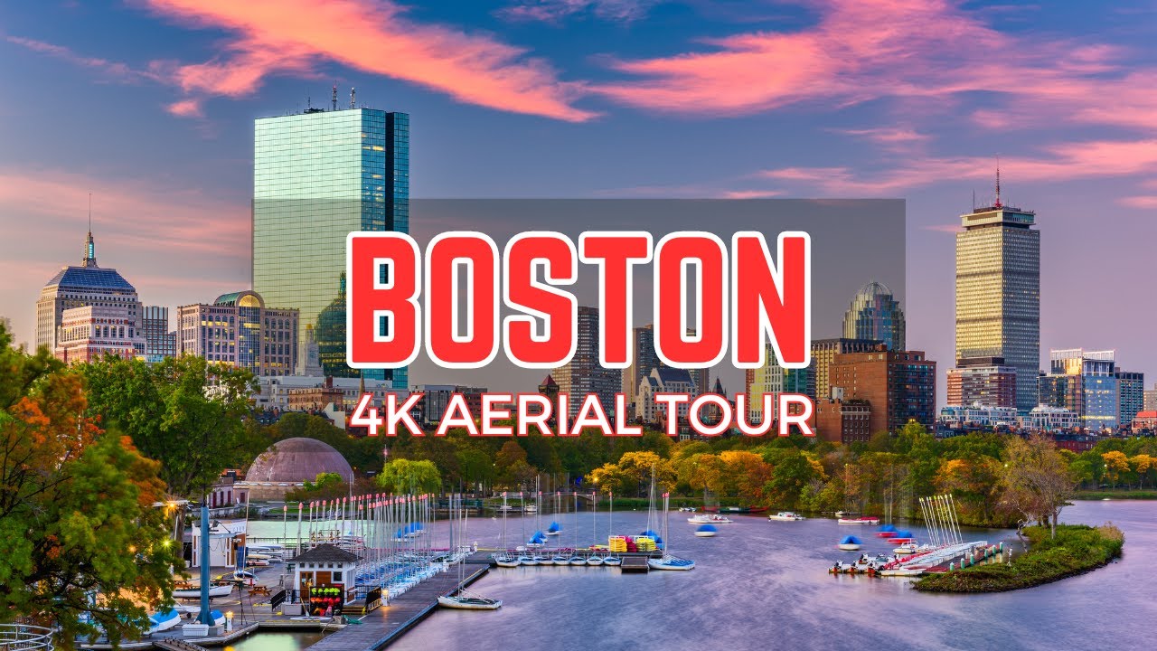Boston's Beauty Revealed in 4K: Aerial drone footage of various landscapes : ULTRA HD