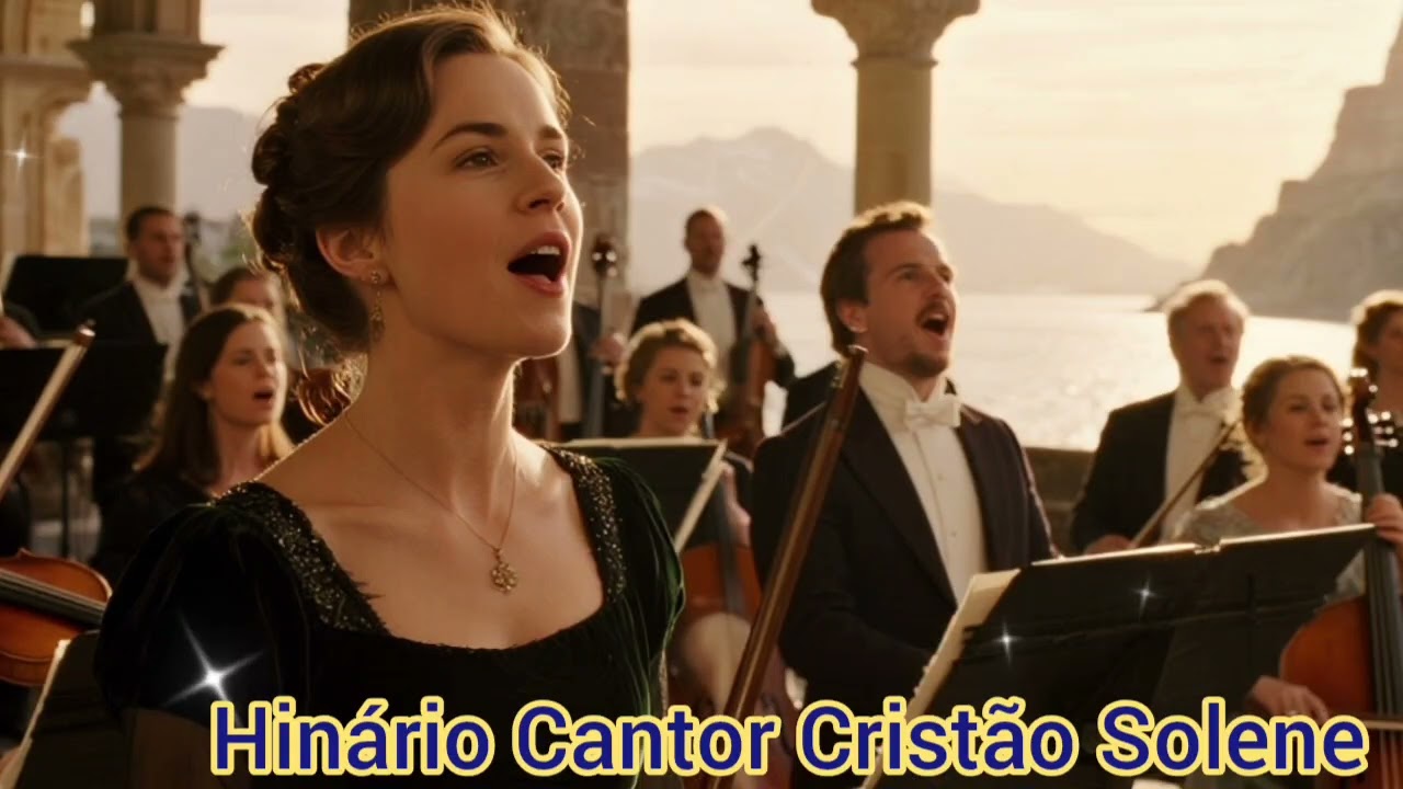 🌊 QUANDO A ALMA CLAMA | Hino 261 – Alma Ansiosa | Hinário Cantor Cristão