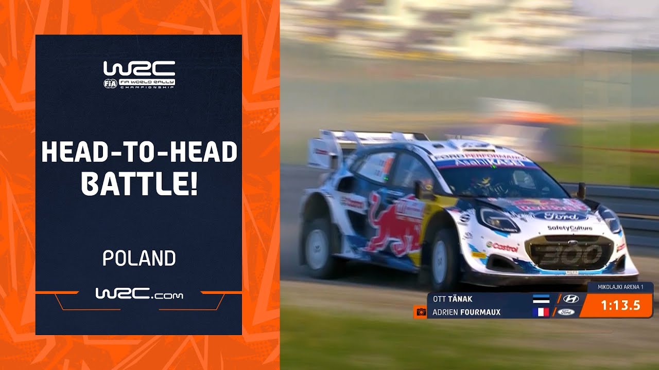 FULL BATTLE - SS1 T&auml;nak vs Fourmaux | WRC ORLEN 80th Rally Poland 2024