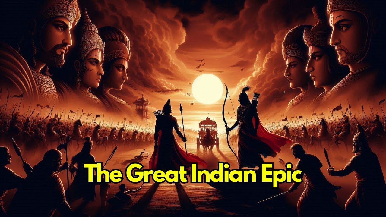 Mahabharata: The Great Indian Epic #mahabharat #lordkrishna #indianepic