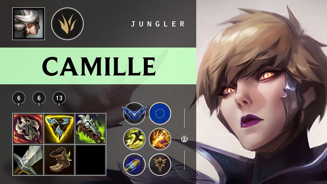 Camille Jungle vs Briar - EUW Diamond Patch 25.24