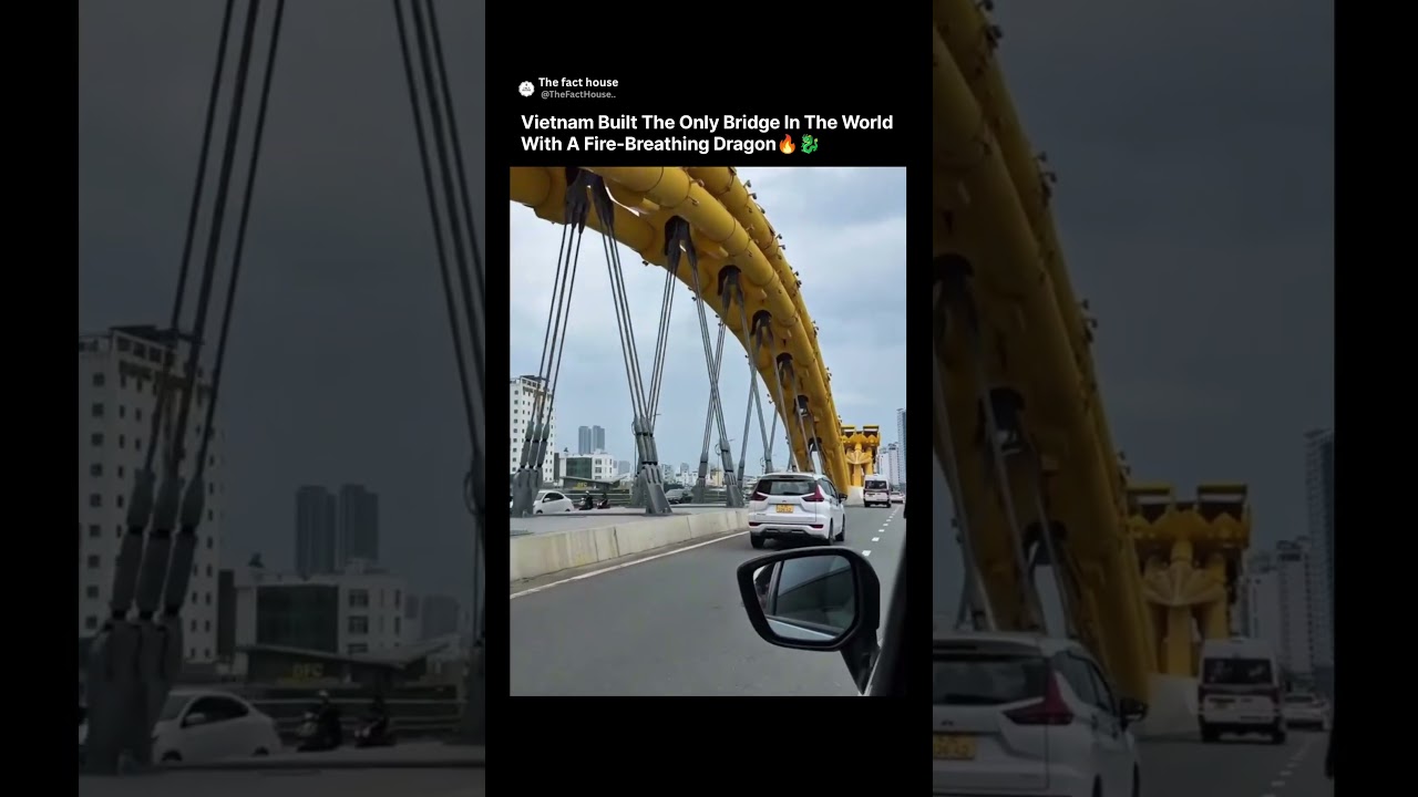 🇻🇳 Vietnam&rsquo;s Incredible Dragon Bridge!