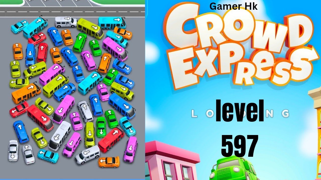 Crowd Express level 597 Walkthrough Solution 