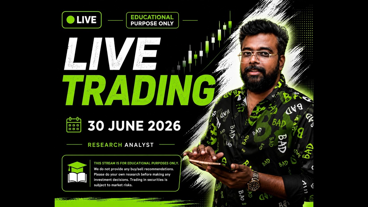 ## 📈 Live Market Analysis | Educational Session Only