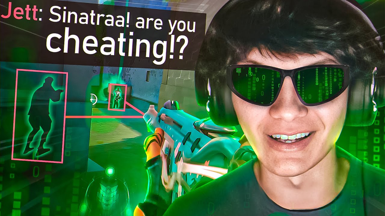 SINATRAA GETS ACCUSED OF HACKING IN VALORANT ???