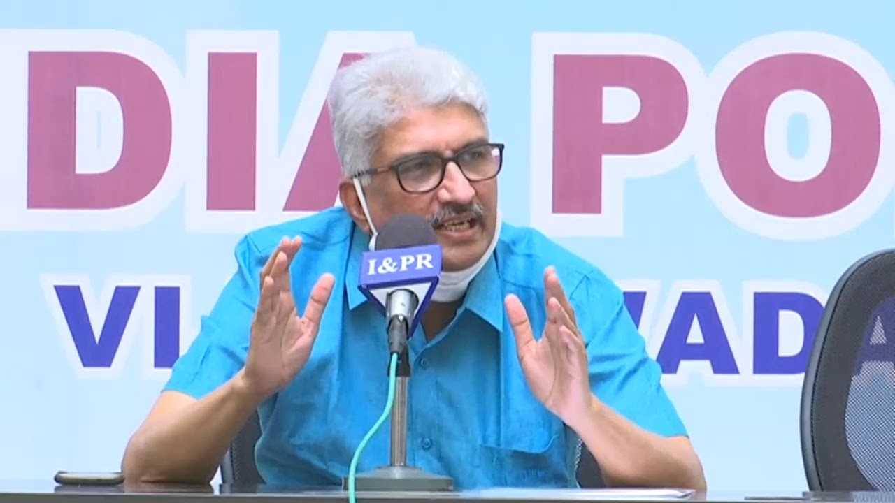 Press Conference by Sri Devulapalli Amar, Advisor National Media at R&B building Vijayawada LIVE